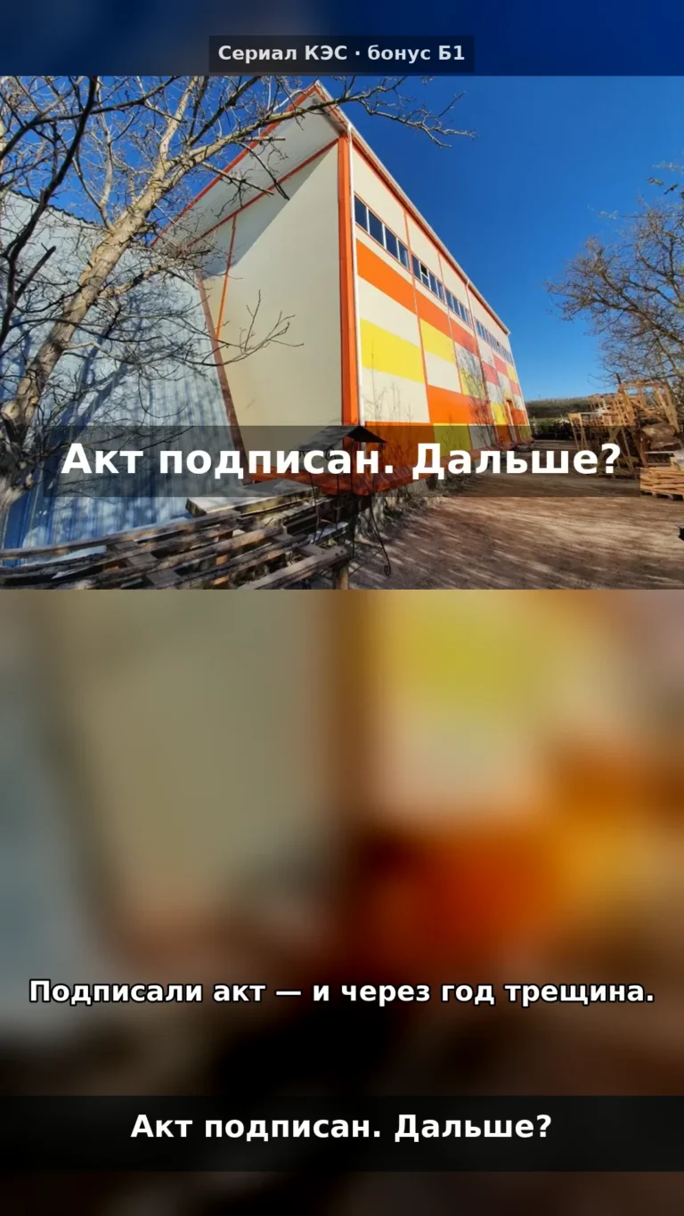 Приёмка здания по этапам: почему не в день сдачи